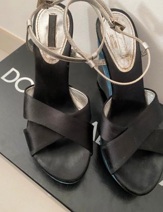 Sandali Louis Vuitton Neri e Blu