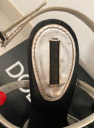 Sandali Louis Vuitton Neri e Blu