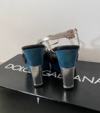 Sandali Louis Vuitton Neri e Blu