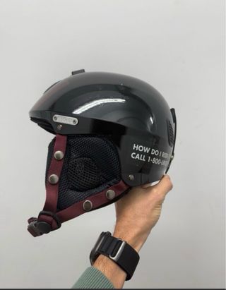 Chaqueta, casco y botas snowboard