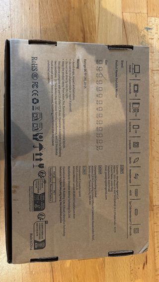 Pantalla Portátil HGFRT Negra SOLO ENVIO