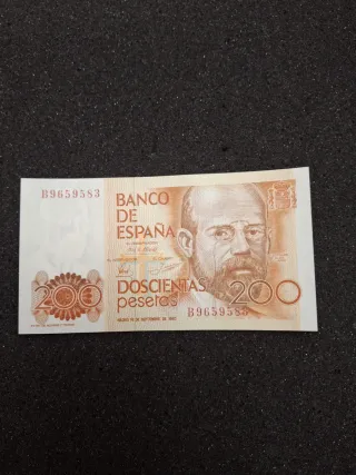 4 Billetes Antiguos Pesetas España