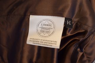 Chaqueta de cuero Christ Talla S