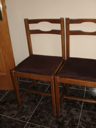 4 sillas comedor buen estado