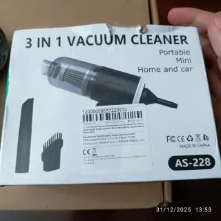 Aspirapolvere portatile auto e casa