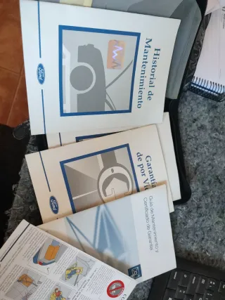 Carpeta Ford Fiesta Original Negra