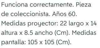 Proyector Diapositivas Enosa 50