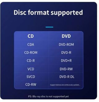 Lector/Grabadora DVD USB 2.0