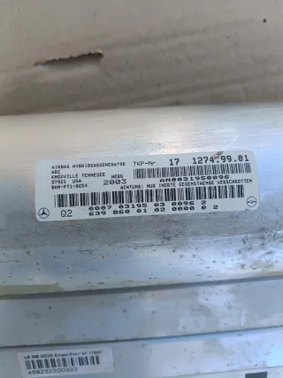 AIRBAG DELANTERO DERECHO Mercedes Viano w639 Vito