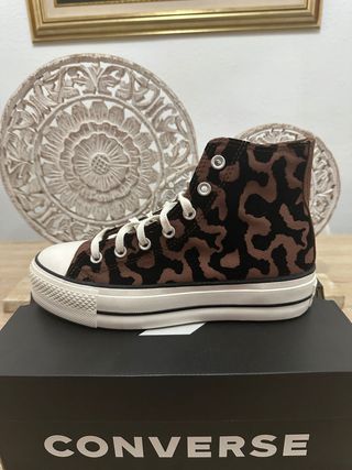 Converse Chuck Taylor Leopardo Terciopelo