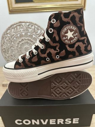 Converse Chuck Taylor Leopardo Terciopelo