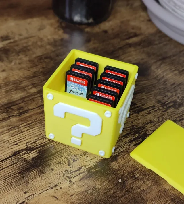 Caja para Juegos Switch Estilo Mario