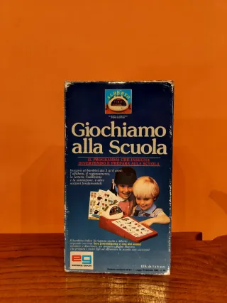 Gioco vintage Giochiamo alla Scuola Alberto