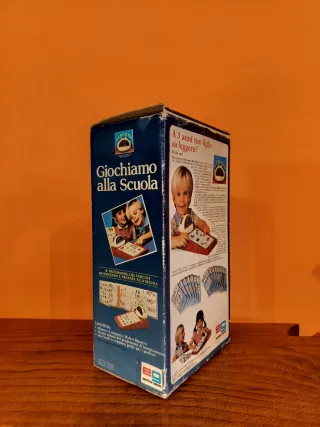 Gioco vintage Giochiamo alla Scuola Alberto