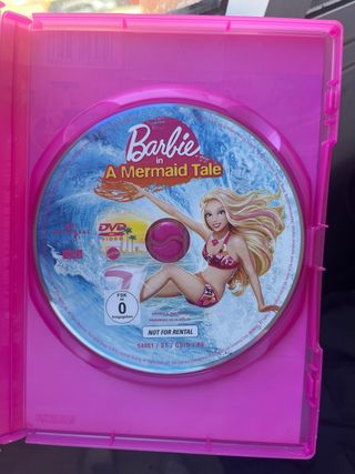 Película DVD Barbie en Una Aventura de Sirenas