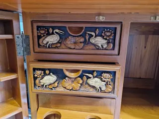 Mueble Bar Madera Clásico