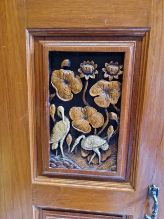 Mueble Bar Madera Clásico