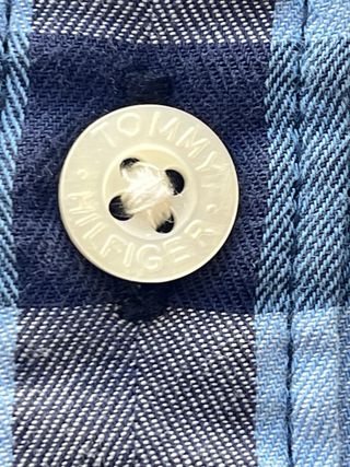 Camisa Tommy Hilfiger cuadros azul