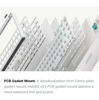 Teclado Nuphy Halo65 V2 Basalt Black