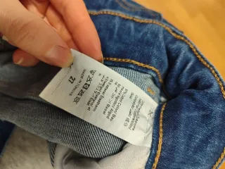 Vaqueros mujer azules