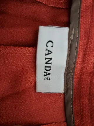 Pantalón mujer rojo talla 44