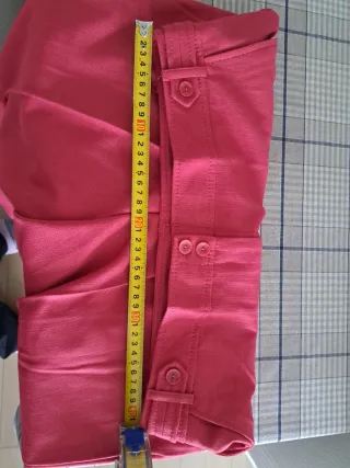 Pantalón mujer rojo talla 44