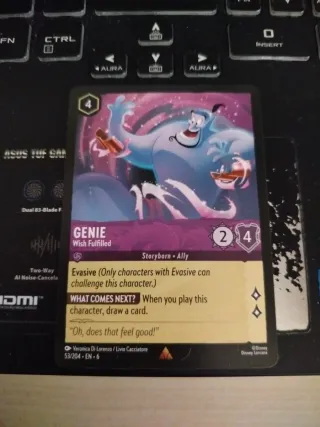 Carta Genio Lorcana TCG