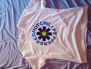 Camiseta algodón Red Hot Chili Peppers talla L