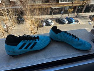 Botas de fútbol Adidas predator azules