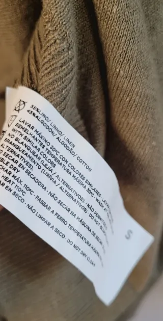 Jersey de mujer de lino y algodón