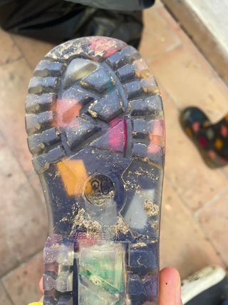 Botas de agua niña talla 26