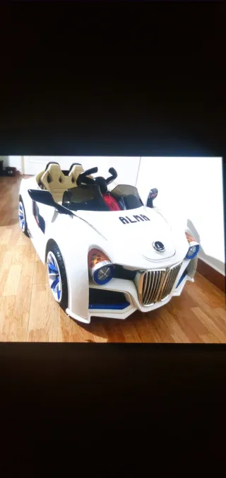 Coche eléctrico infantil BMW m3 regreso al futuro