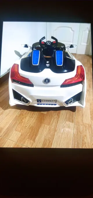 Coche eléctrico infantil BMW m3 regreso al futuro