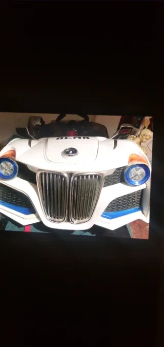 Coche eléctrico infantil BMW m3 regreso al futuro