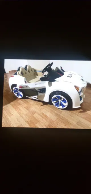 Coche eléctrico infantil BMW m3 regreso al futuro