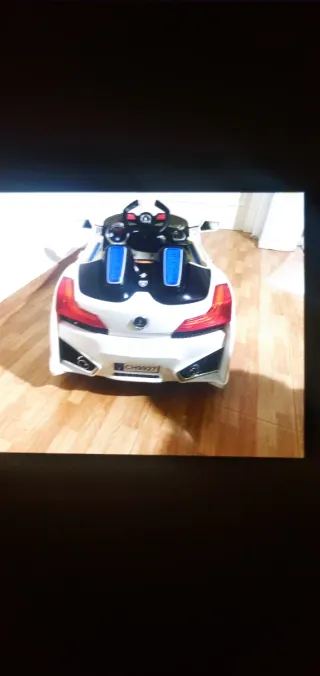 Coche eléctrico infantil BMW m3 regreso al futuro