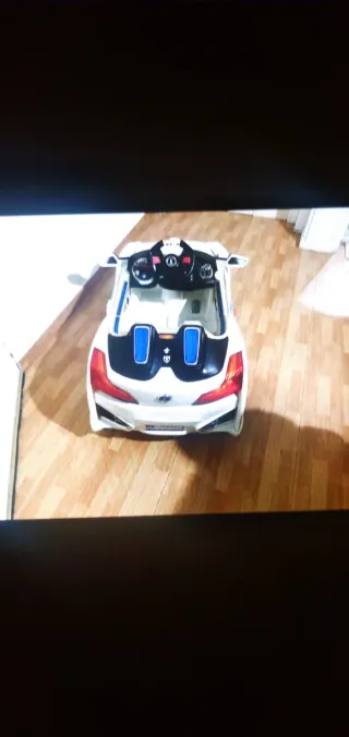 Coche eléctrico infantil BMW m3 regreso al futuro