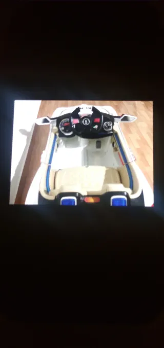 Coche eléctrico infantil BMW m3 regreso al futuro