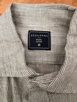 Camisa Scalpers T.39 Slim Fit