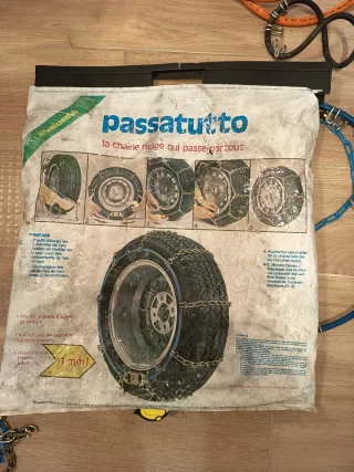 Cadenas para nieve coche