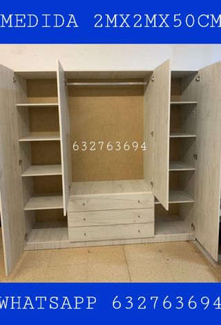 Armario 2mx2mx50cm