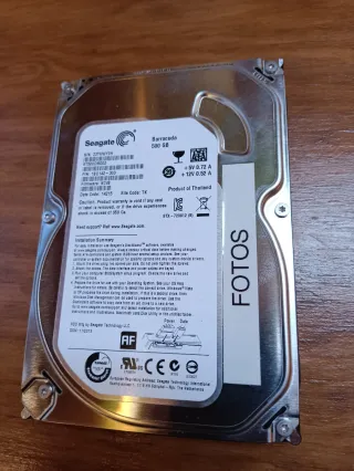 Disco Duro Seagate Barracuda 500GB SATA