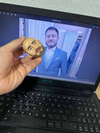 Figuras Novios Porcelana Fría Personalizadas