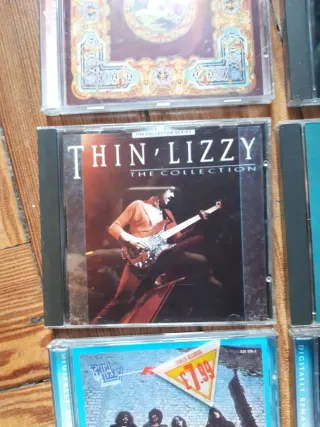 Lote 6 CDs Thin Lizzy Rock Hard Rock