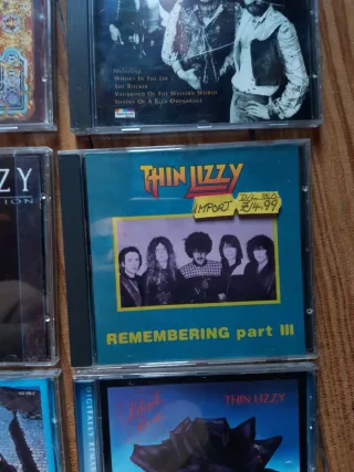 Lote 6 CDs Thin Lizzy Rock Hard Rock
