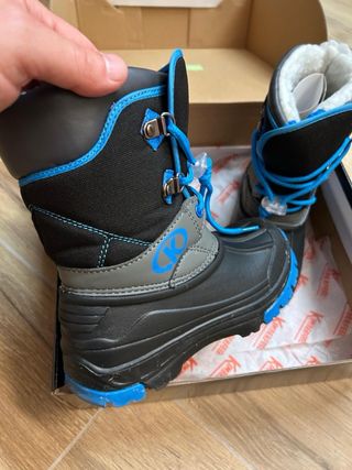 Botas de Nieve Kimberfeel Niños Negro/Azul