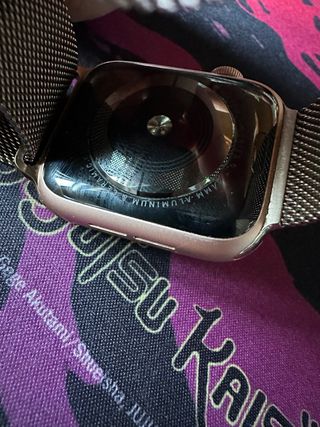 Apple Watch Series 5 Oro Rosa y correa Milanesse