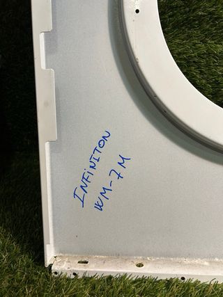 Chapa frontal lavadora