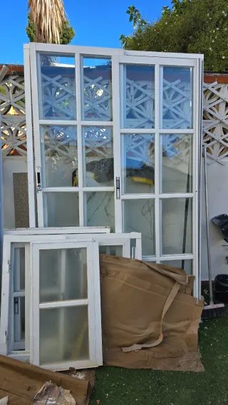 Ventanas correderas de aluminio 210*132