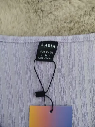 Camiseta crop SHEIN talla única